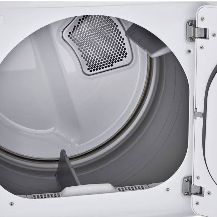Sécheuse électrique 27 po, 7,3 pi³ Blanc à grande capacité avec Wrinkle Care et FlowSense™