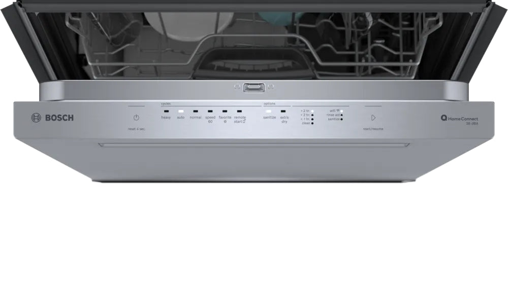 Lave-vaisselle intelligent encastrable 24 po, 38 dBA Inox - Série 500