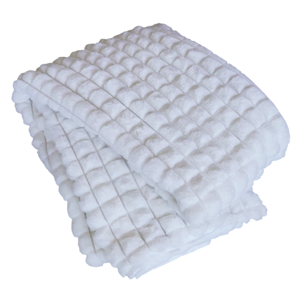 Jeté 45 x 75 po en fausse fourrure -  Santi