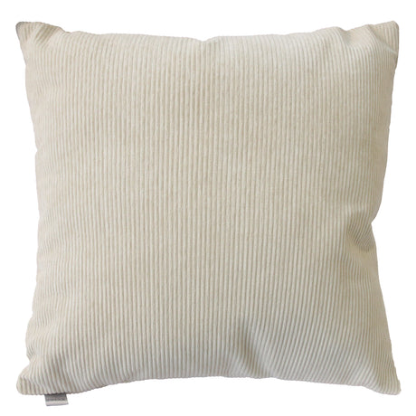 Coussin 20 x 20 po en velours côtelé - Ricardo