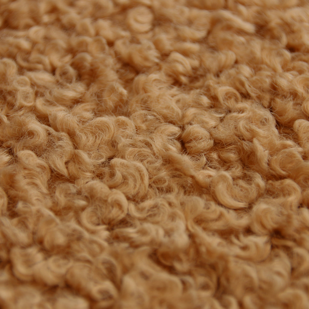 Coussin 22 x 22 po en fausse fourrure bouclée - Brodie