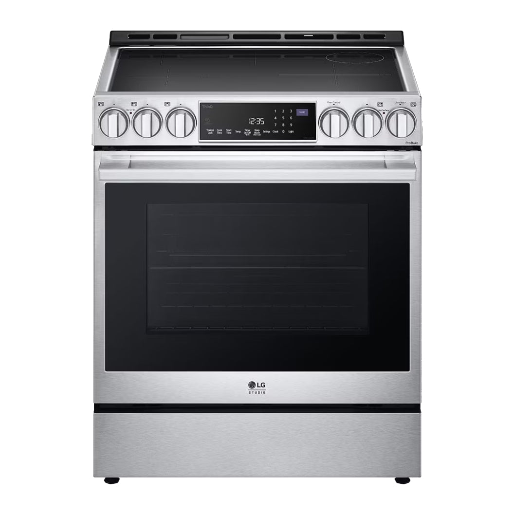 Cuisinière à induction encastrable 30 po 6,3 pi³ Inox - Studio - Air Fry & InstaView®