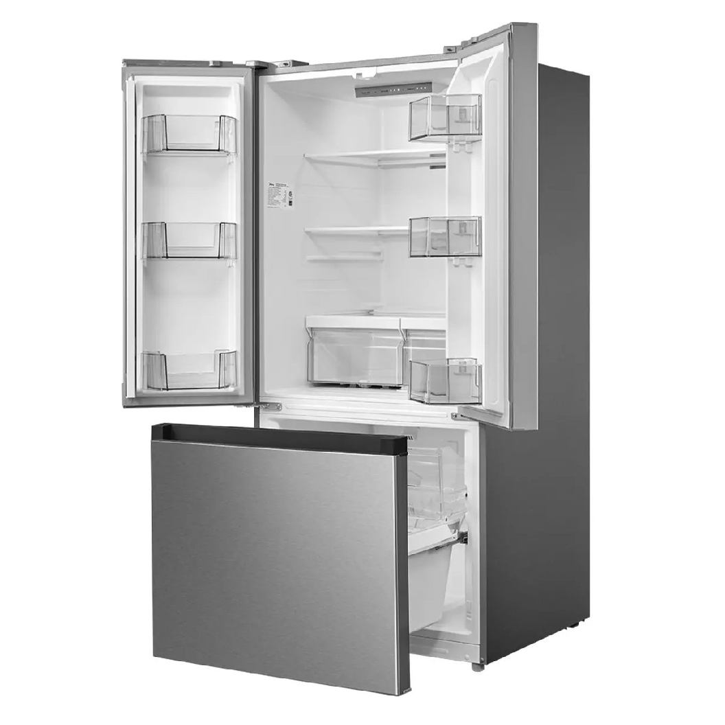 Réfrigérateur porte française 30 po, 18,4 pi³ Inox 3 portes