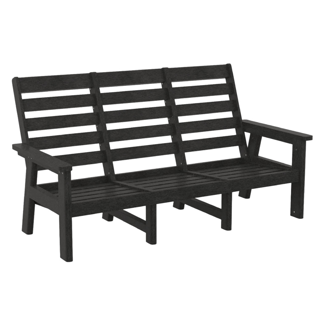 Sofa extérieur en plastique recyclé - Charleston DSF293