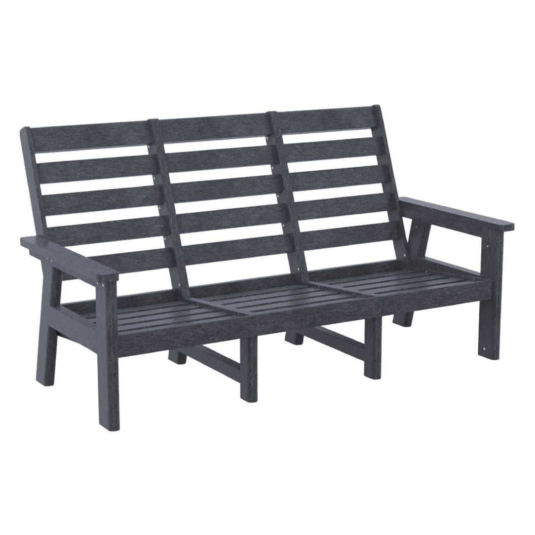 Sofa extérieur en plastique recyclé - Charleston DSF293