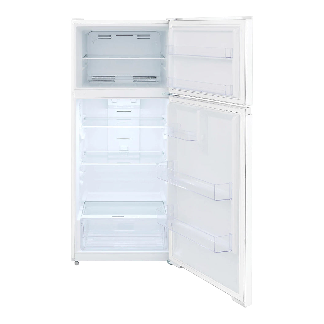 Réfrigérateur à congélateur supérieur 28 po, 16 pi³ Blanc - Prêt pour le garage