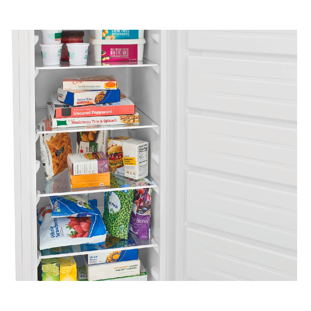 Congélateur vertical 22 po, 7 pi3 Blanc Compact