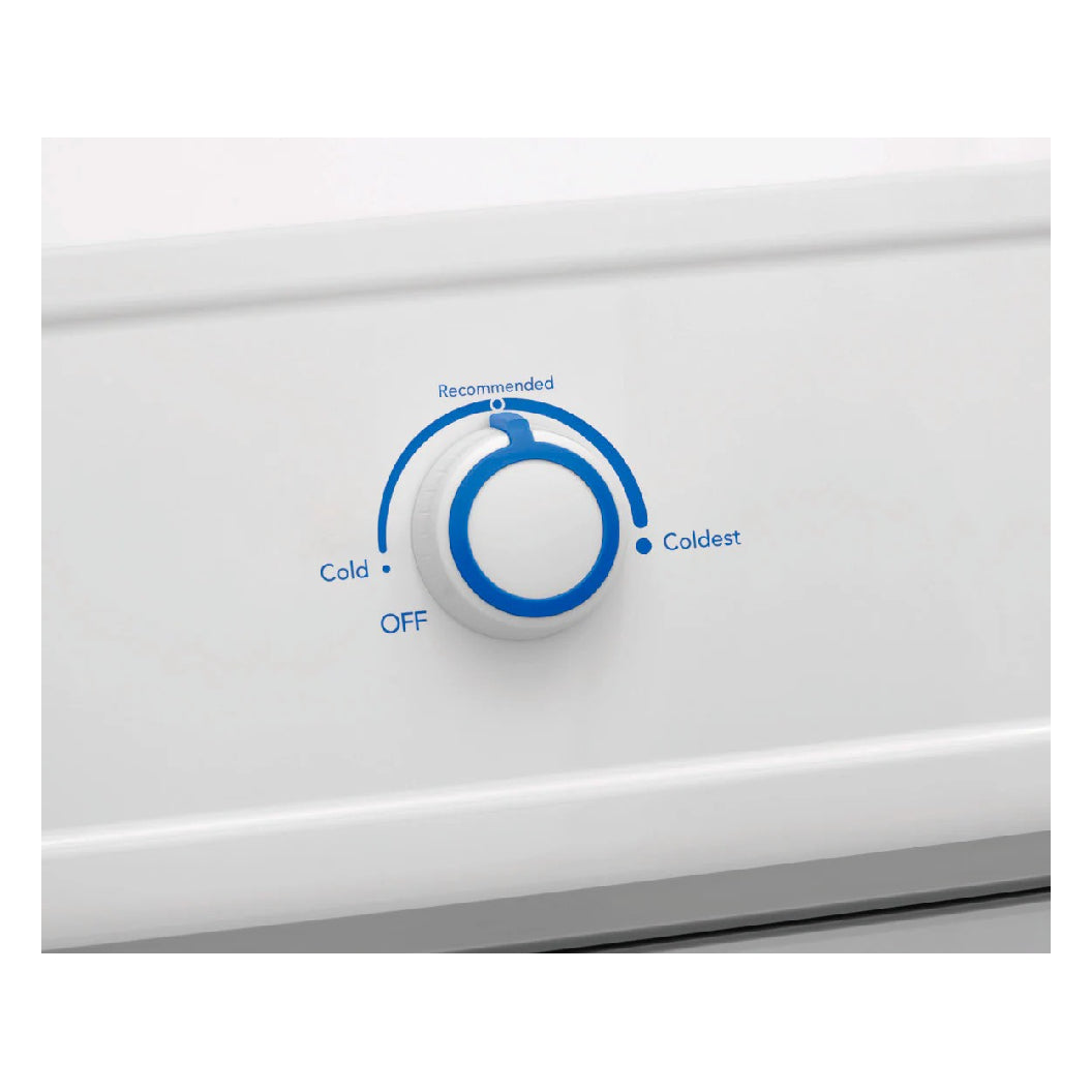 Congélateur vertical 28 po, 20 pi³ Blanc - Prêt pour le garage