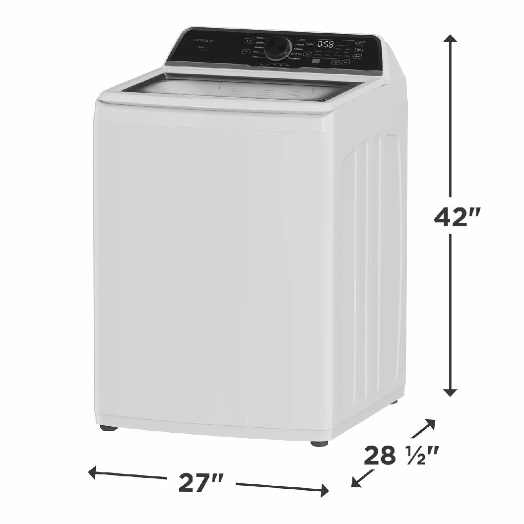 Laveuse à chargement par le haut 27 po, 4,4 pi³ Blanc avec MaxFill™ et 10 cycles de lavage