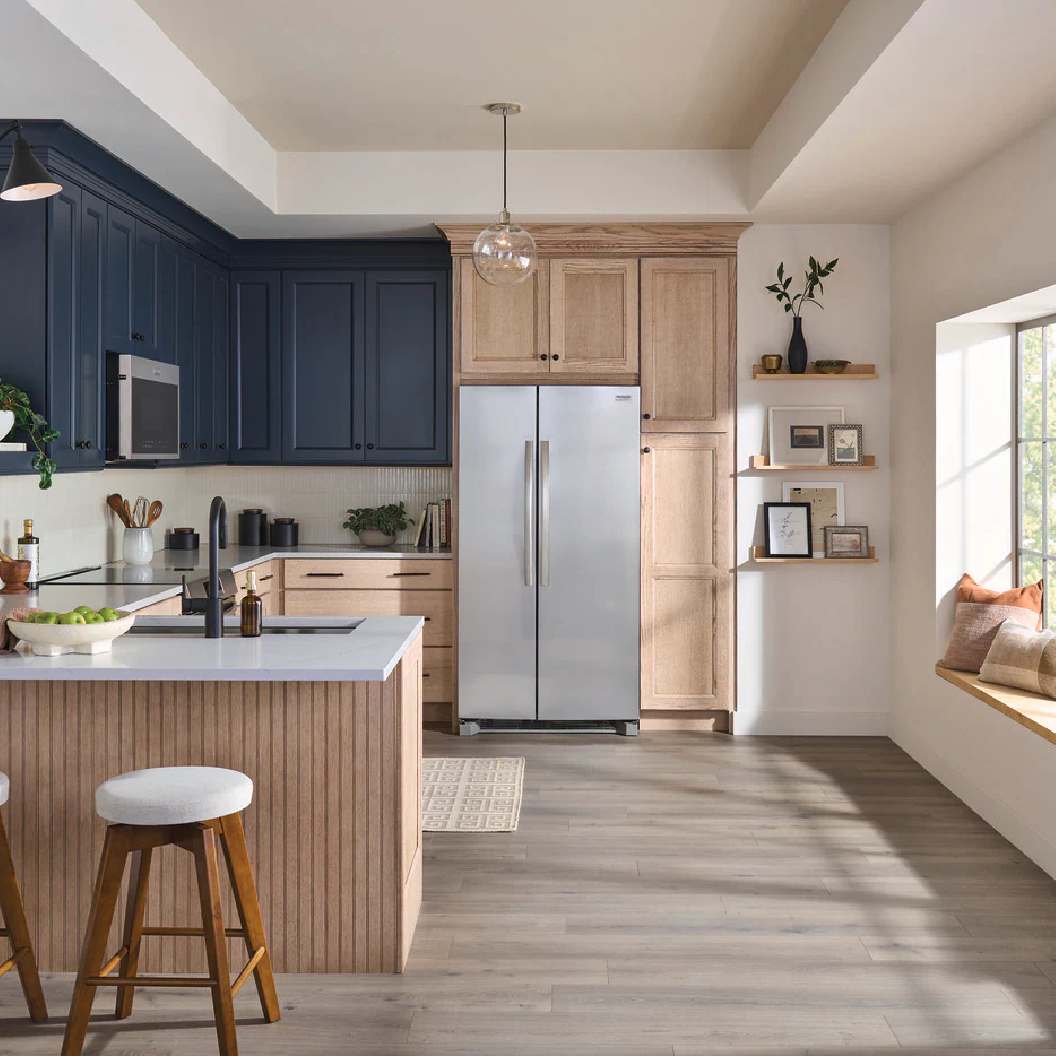 Refrigérateur côte à côte 36 po, 26 pi³ Inox - Frigidaire Gallery avec distributeur d'eau