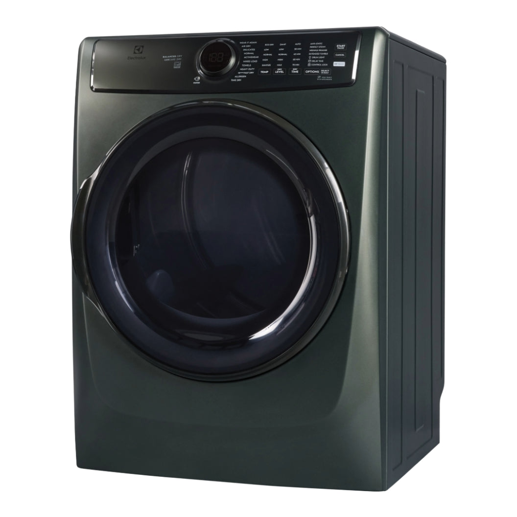 Sécheuse au gaz 27 po, 8,0 pi³ Vert alpin avec LuxCare® Dry et rafraîchissement instantané