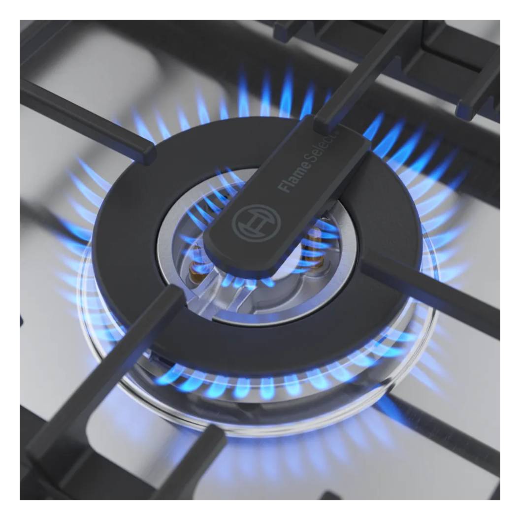 Plaque de cuisson au gaz 36 po Inox - Série Benchmark AVEC 5 brûleurs