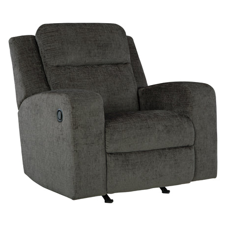 Fauteuil berçant et inclinable en tissu - Kanlow