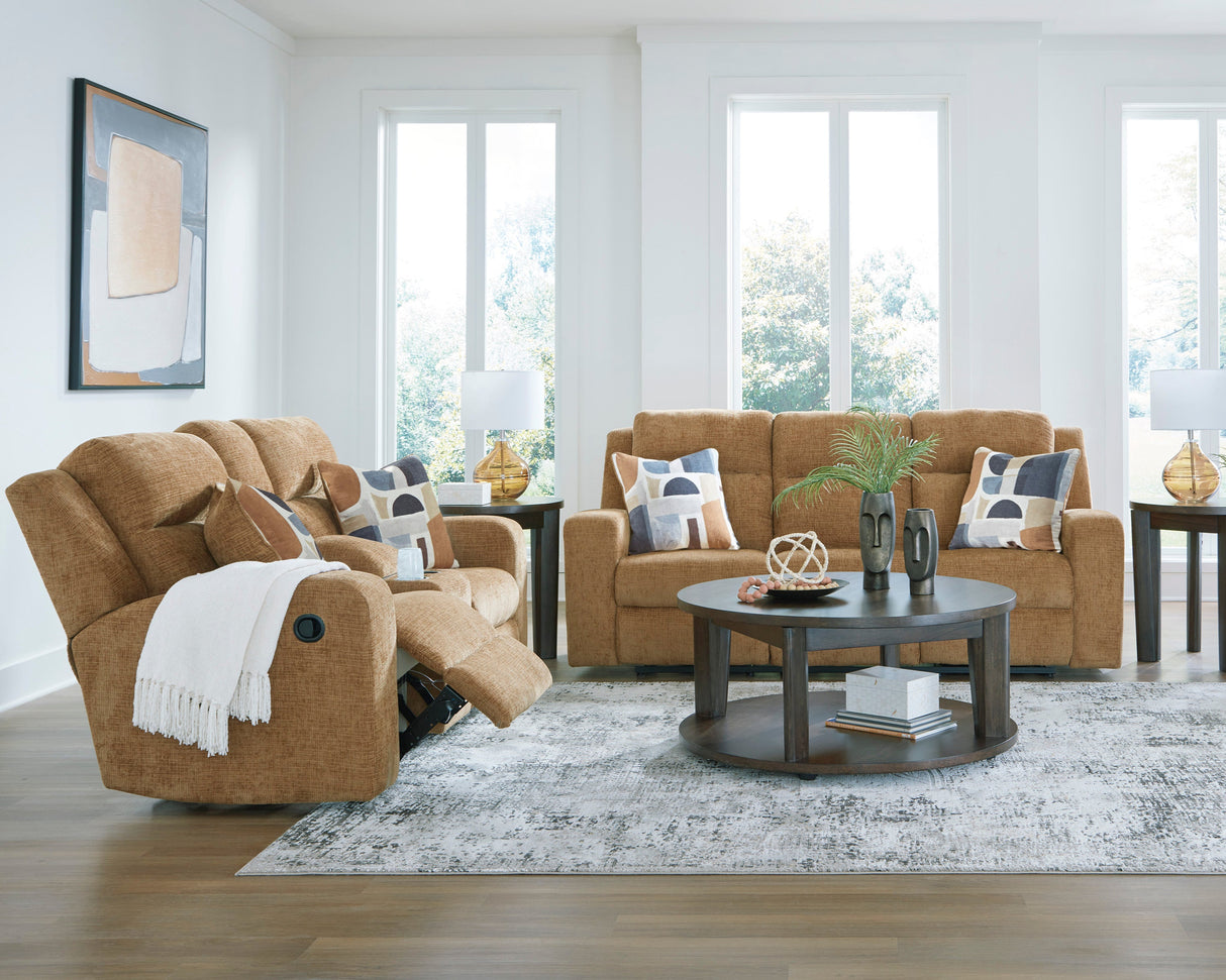 Sofa inclinable en tissu avec coussins - Kanlow