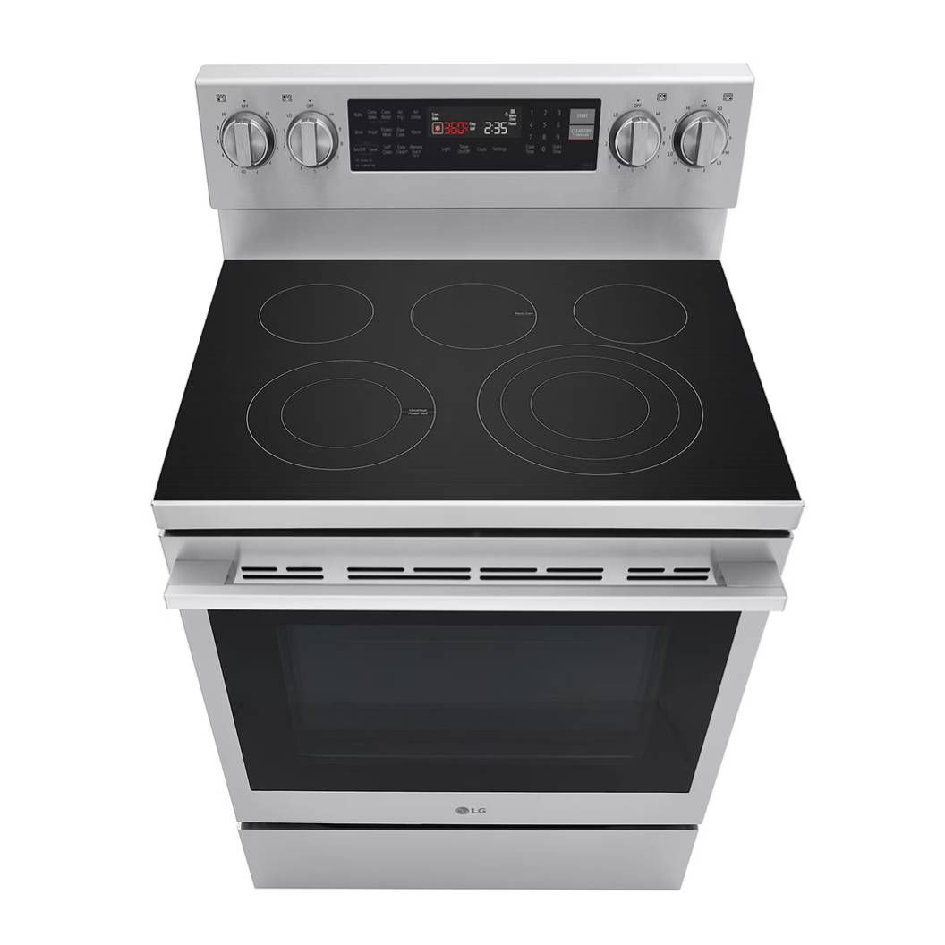 Cuisinière électrique 30 po Inox