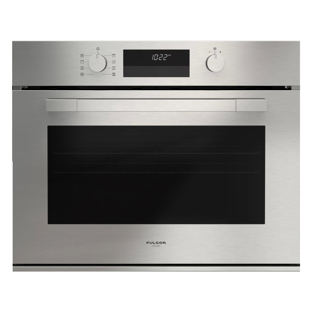 Four encastrable 30 po, 3,2 pi³ Inox avec Convection véritable et Autonettoyant - Série 100