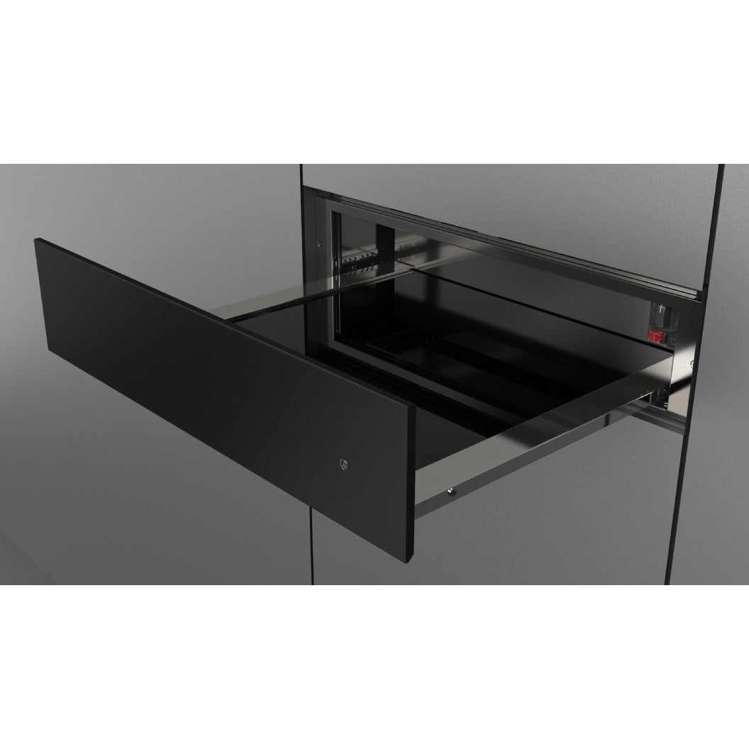 Tiroir-réchaud encastrable 24 po, 0,53 pi³ Noir mat avec Convection et Cuisson lente - Série 400
