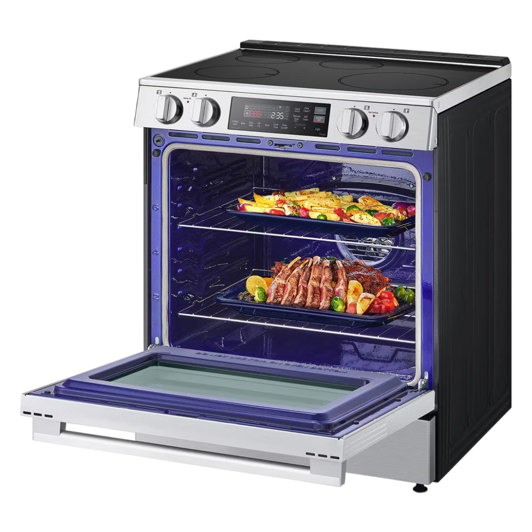 Cuisinière encastrable à induction 30 po Inox