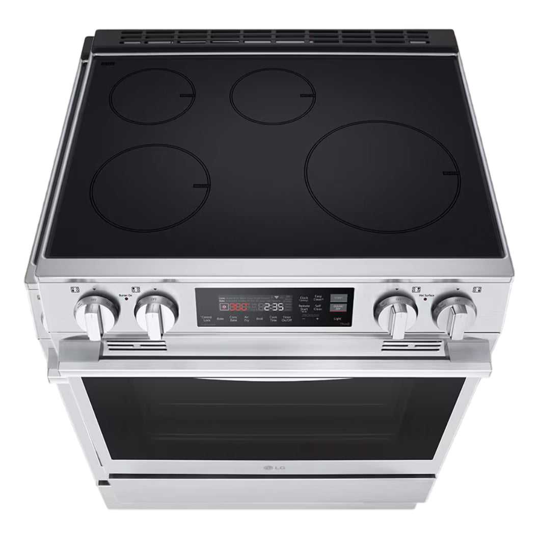 Cuisinière encastrable à induction 30 po Inox