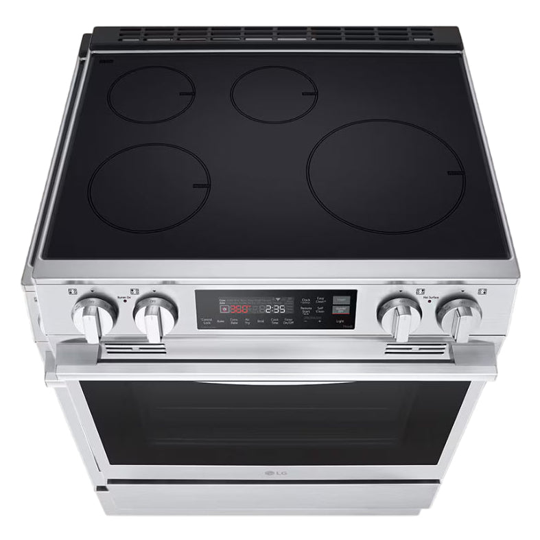 Cuisinière électrique encastrable 30 po, 6,3 pi³ Inox avec Élément UltraHeat™, Air Fry et EasyClean®