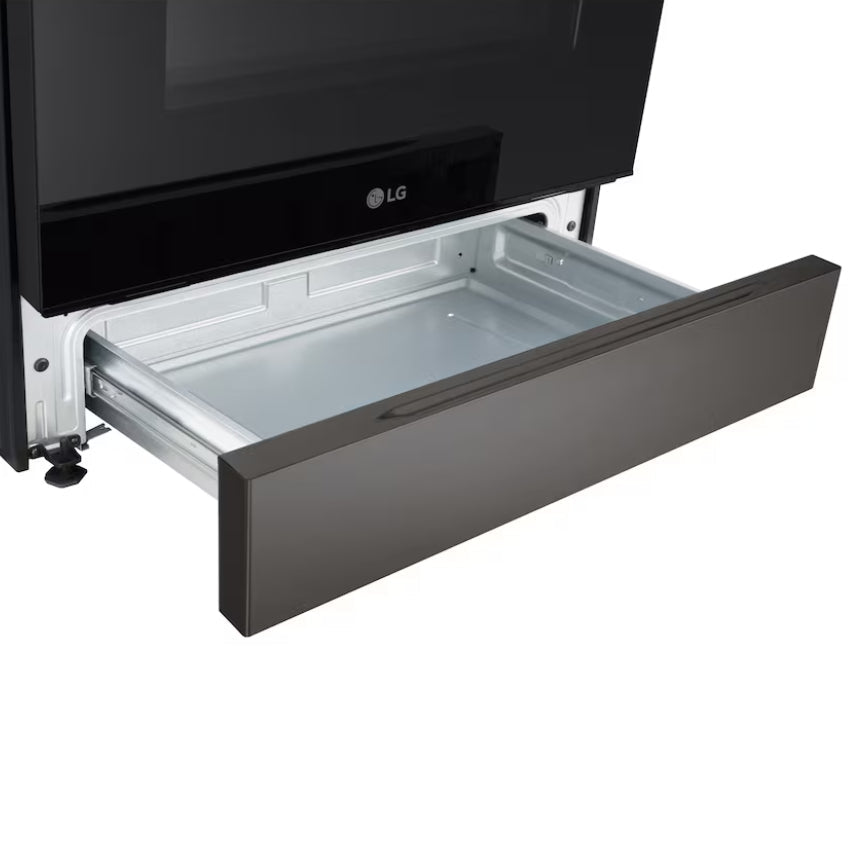 Cuisinière électrique encastrable 30 po, 6,3 pi³ Inox noir avec Élément UltraHeat™, Air Fry et EasyClean®