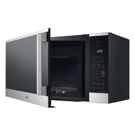 Micro-ondes de comptoir hotte intégrée 30 po, 1,8 pi³ Inox Noir avec Wi-Fi