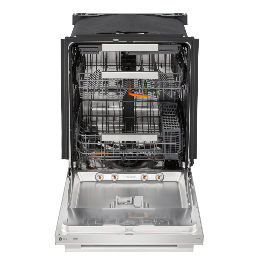 Lave-vaisselle encastrable 24 po, 39 dBA Inox 3 paniers avec QuadWash™ Pro et BlastZone™