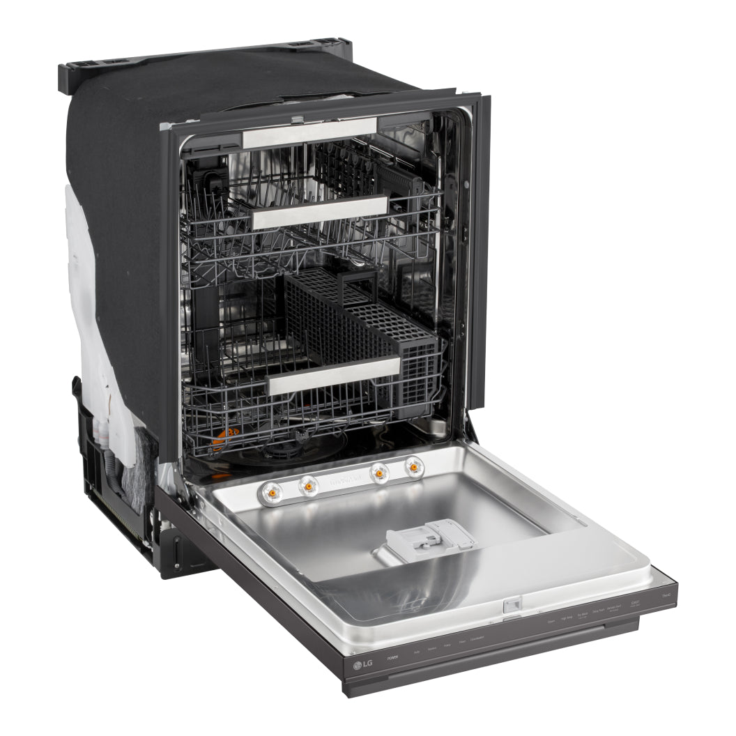 Lave-vaisselle encastrable 24 po, 42 dBA 3 paniers avec QuadWash™ Pro et TrueSteam®