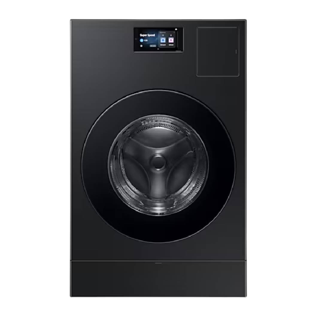 Unité combinée laveuse-sécheuse frontale 27 po 6,1 pi³ Noir - Série Bespoke F900 avec Lavage vapeur et Air Wash