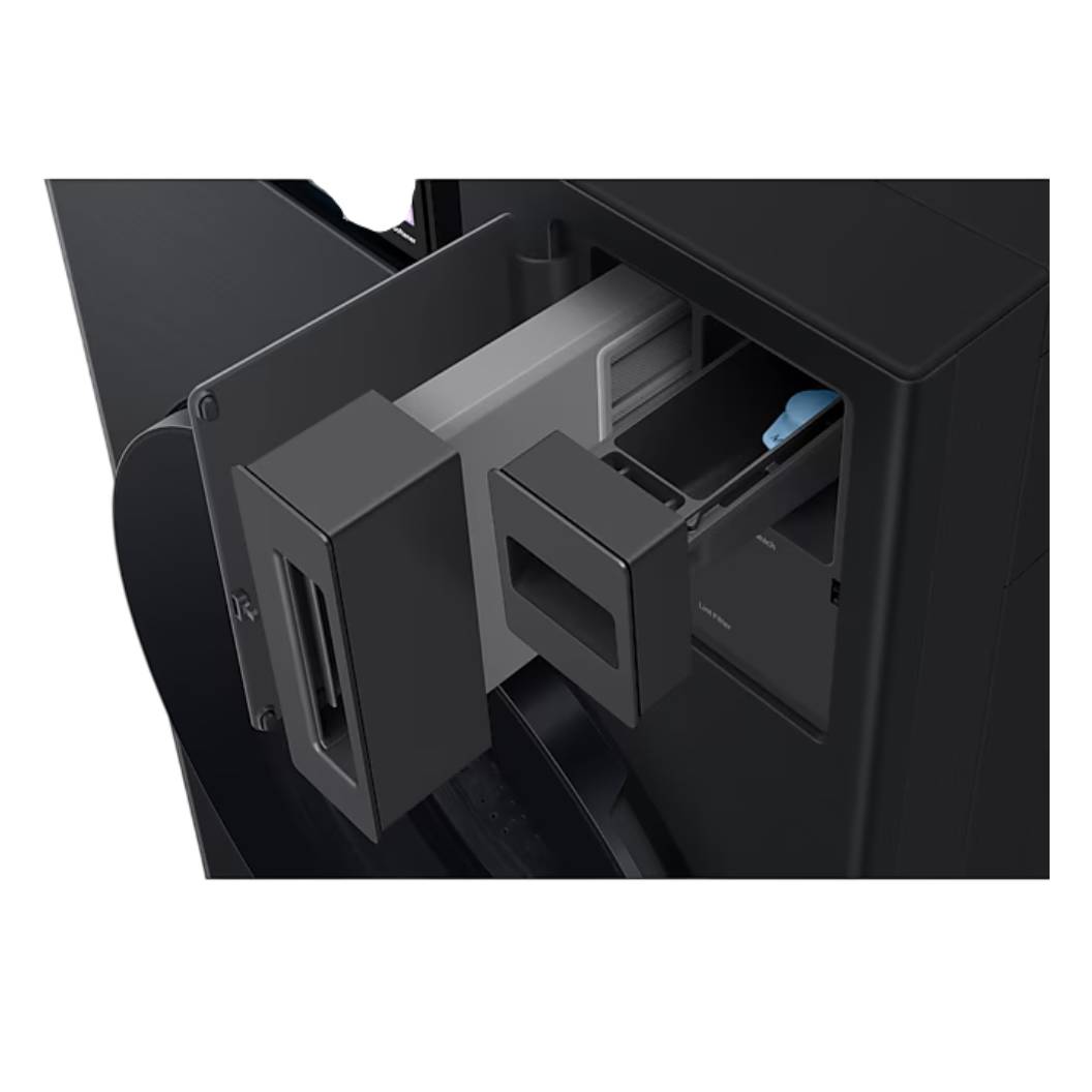 Unité combinée laveuse-sécheuse frontale 27 po 6,1 pi³ Noir - Série Bespoke F900 avec Lavage vapeur et Air Wash