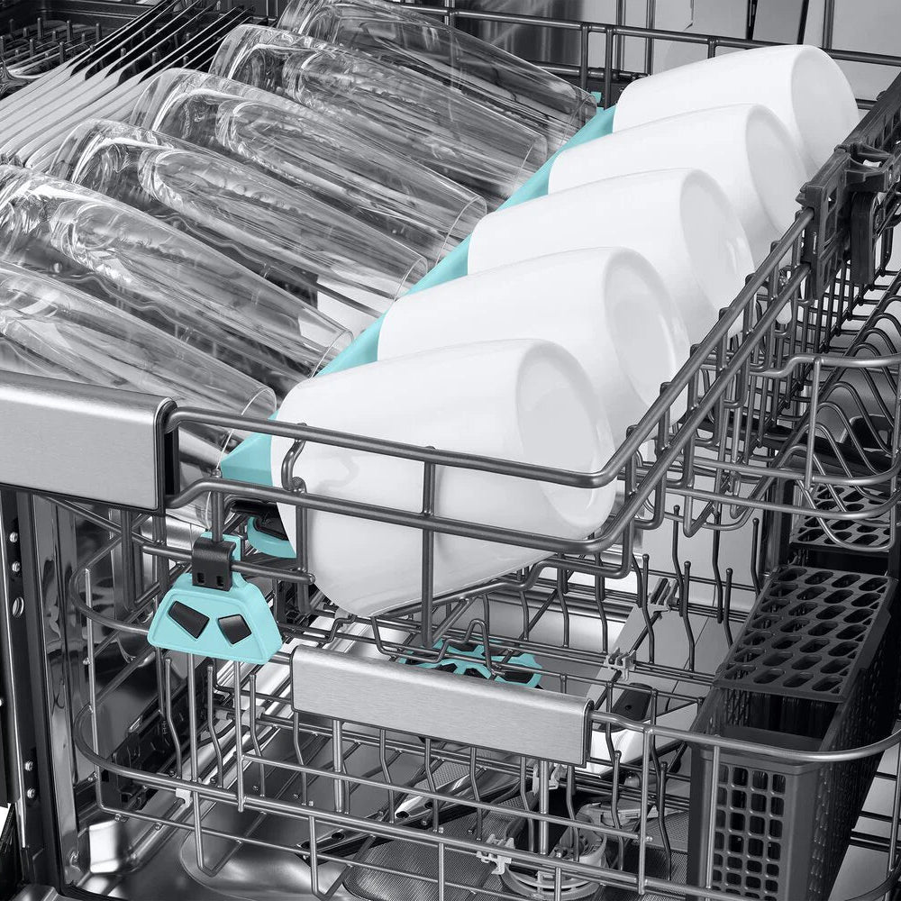 Lave-vaisselle intelligent encastrable 24 po, 38 dBA 3 paniers avec AI Wash et StormWash+™ - Série Bespoke
