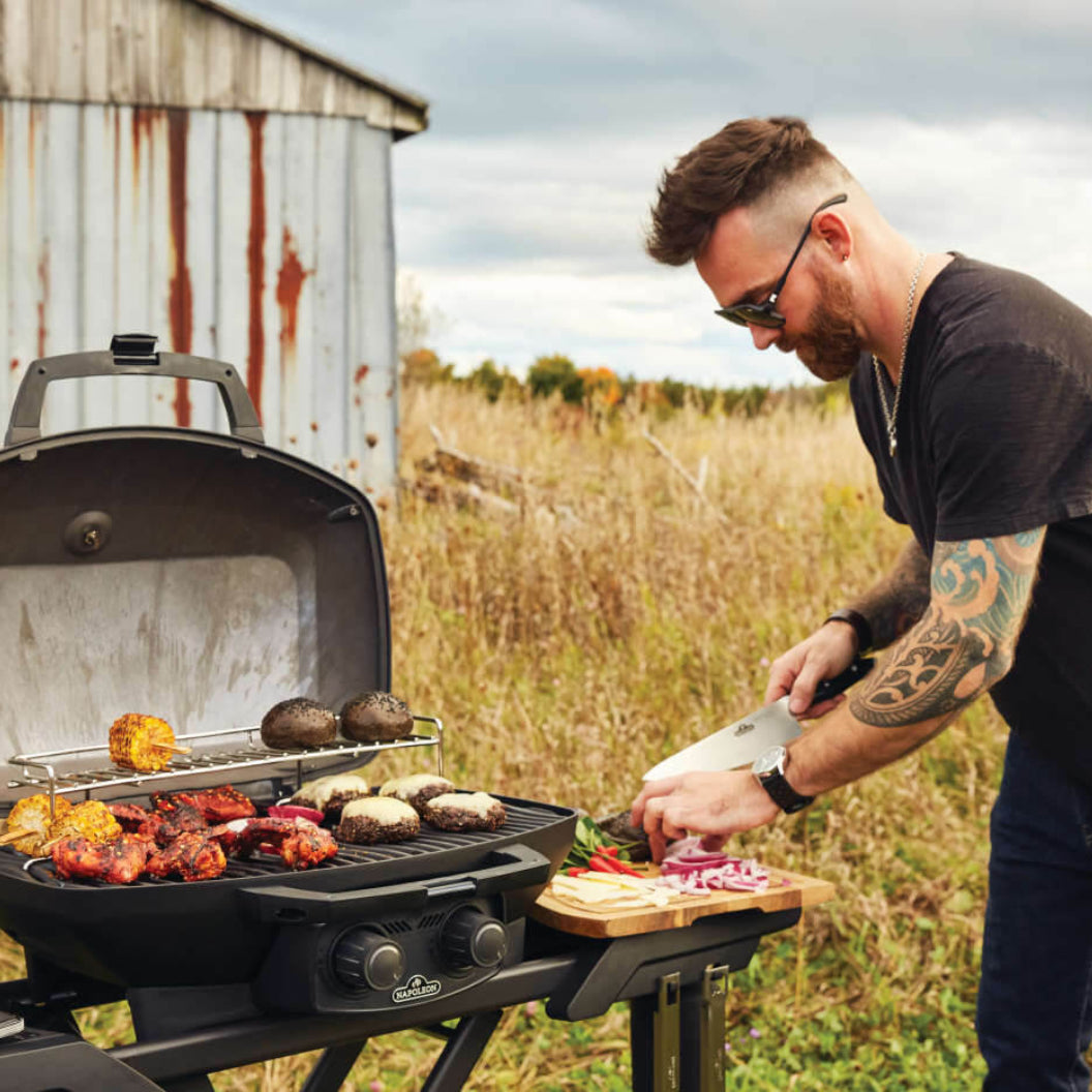 Barbecue au gaz propane avec chariot pliable 12 000 BTU - TravelQ™ PRO285X