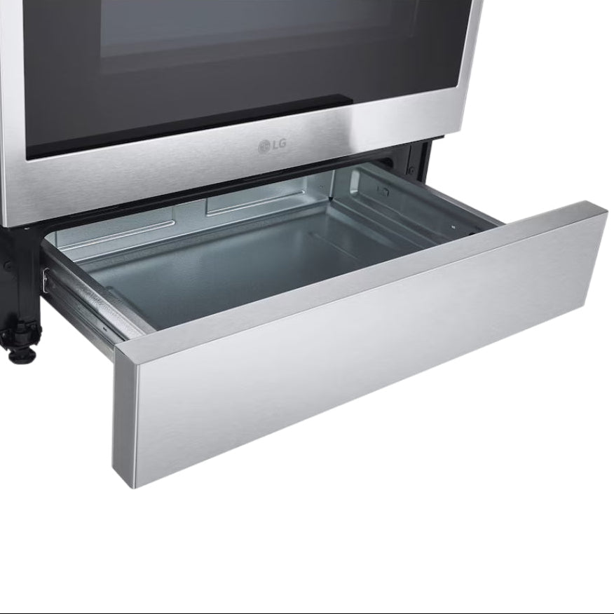 Cuisinière électrique encastrable 30 po, 6,3 pi³ Inox avec Convection ProBake®, InstaView® et Wi-Fi