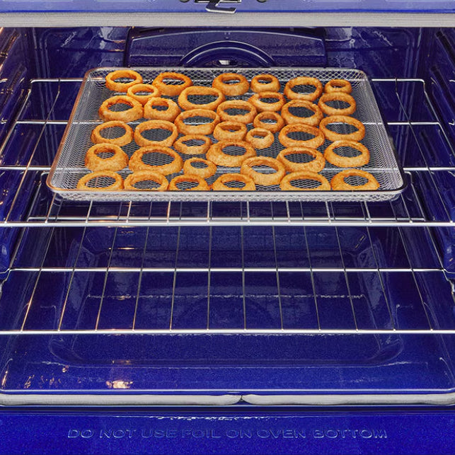 Cuisinière électrique encastrable 30 po, 6,3 pi³ Inox noir avec Convection ProBake®, InstaView® et Wi-Fi