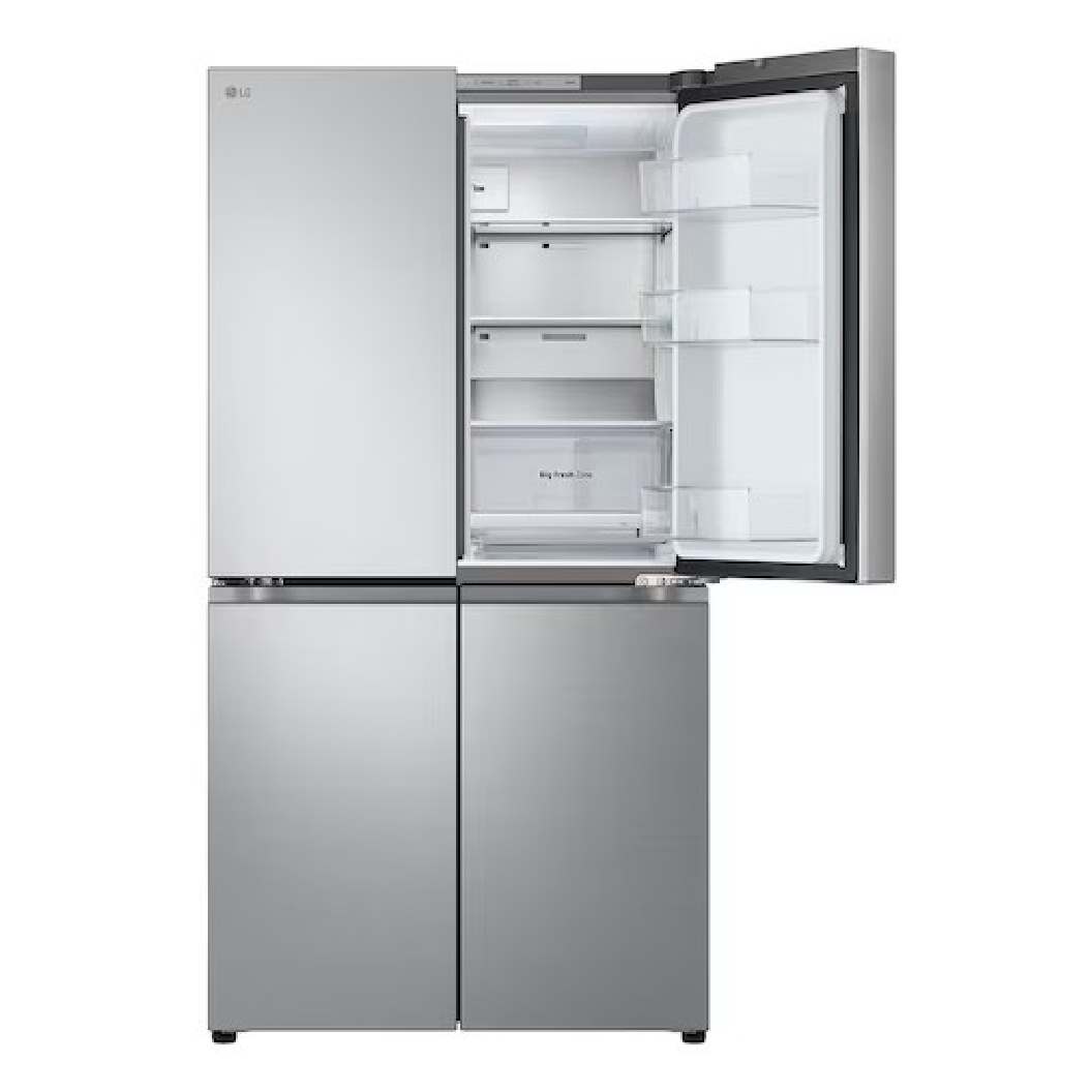 Réfrigérateur porte française à profondeur comptoir 36 po, 24 pi³ 4 portes Inox avec Wi-Fi et machine à glaçons