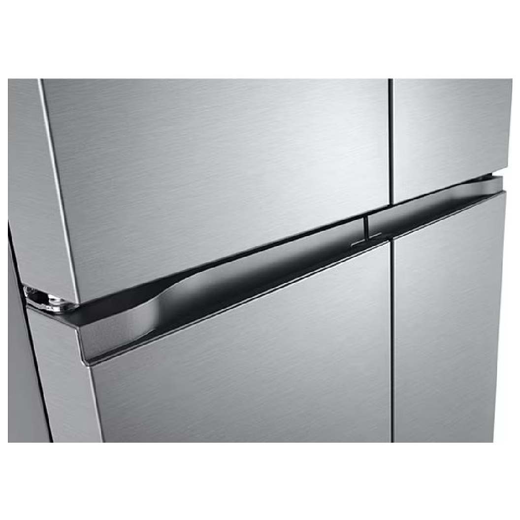 Réfrigérateur porte française à profondeur comptoir 36 po, 24 pi³ 4 portes Inox avec Wi-Fi et machine à glaçons