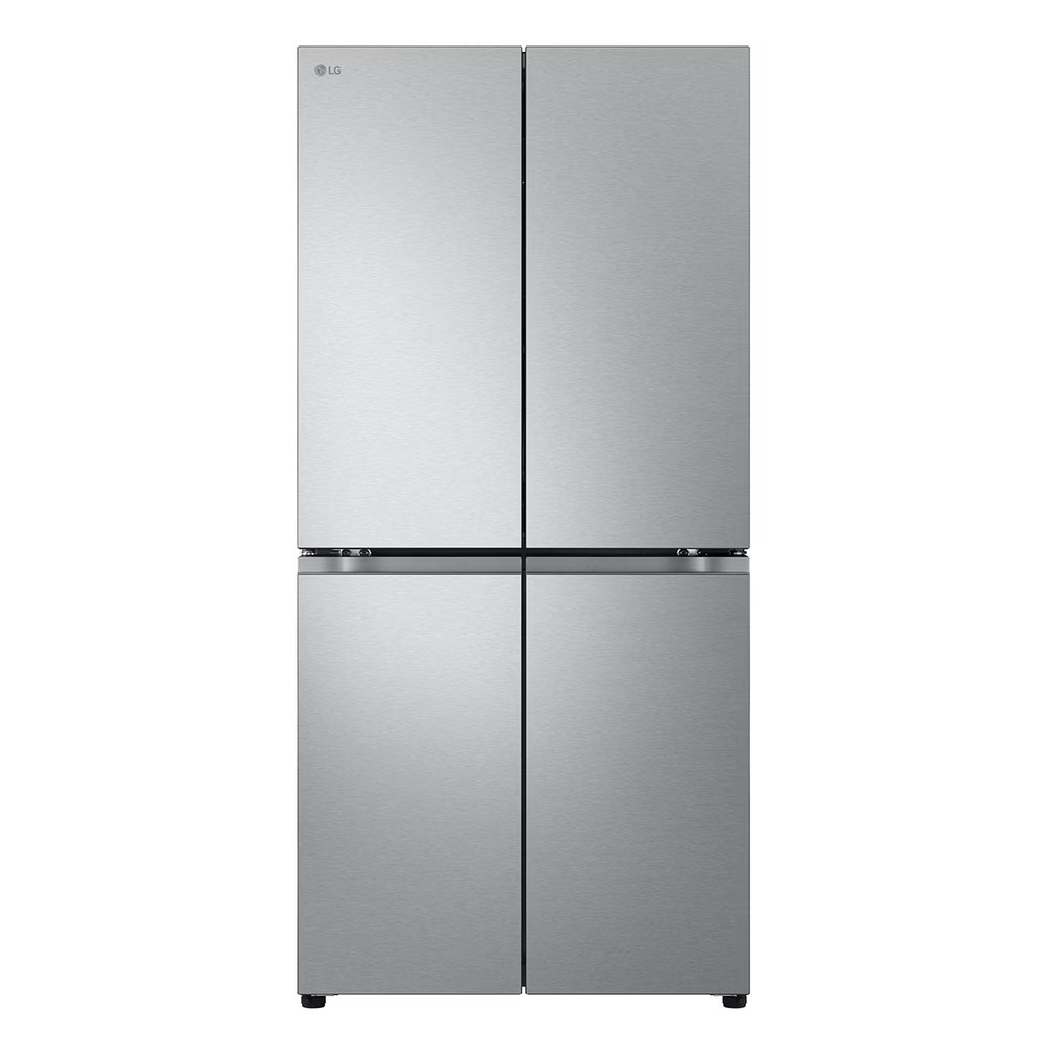 Réfrigérateur porte française 33 po, 18,6 pi³ 4 portes Inox à profondeur de comptoir