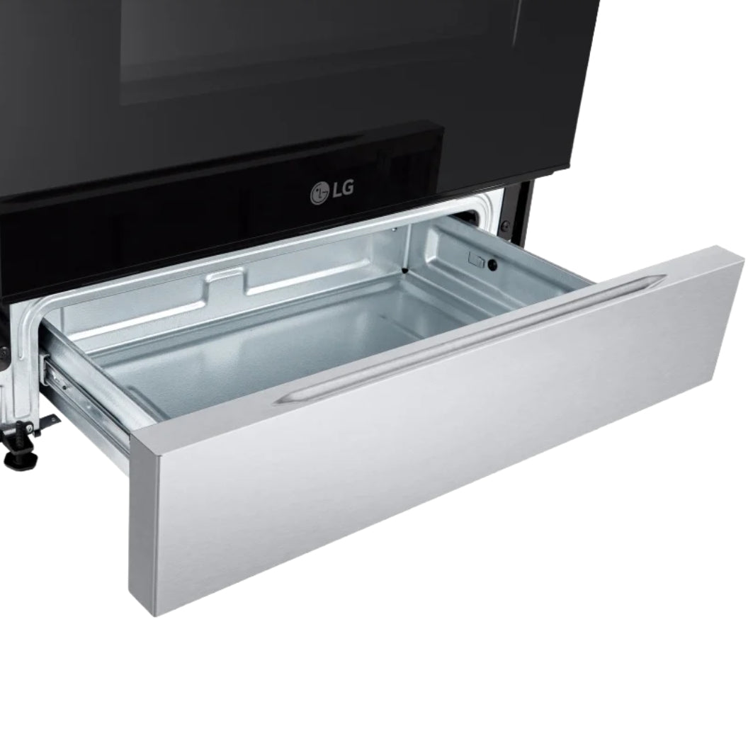 Cuisinière électrique encastrable 30 po, 6,3 pi³ Inox avec Éléments UltraHeat™ et fenêtre WideView™