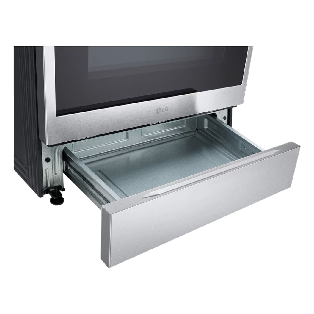 Cuisinière intelligente à induction 30 po Inox Convection ProBake et friture à l'air