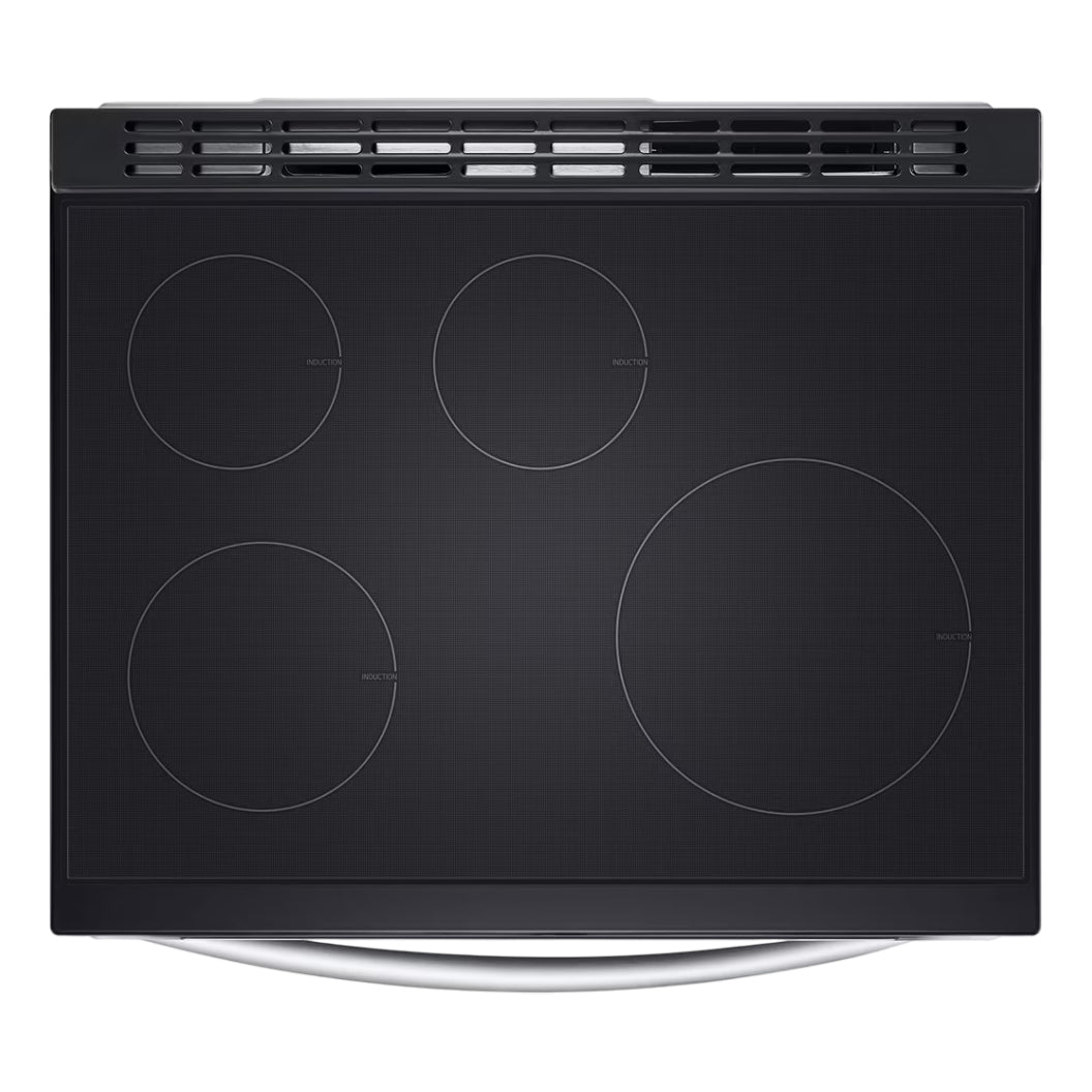 Cuisinière intelligente à induction 30 po Inox Convection ProBake et friture à l'air