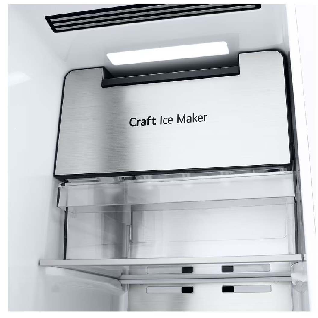 Réfrigérateur côte à côte 36 po, 27 pi³ Inox avec Wi-Fi