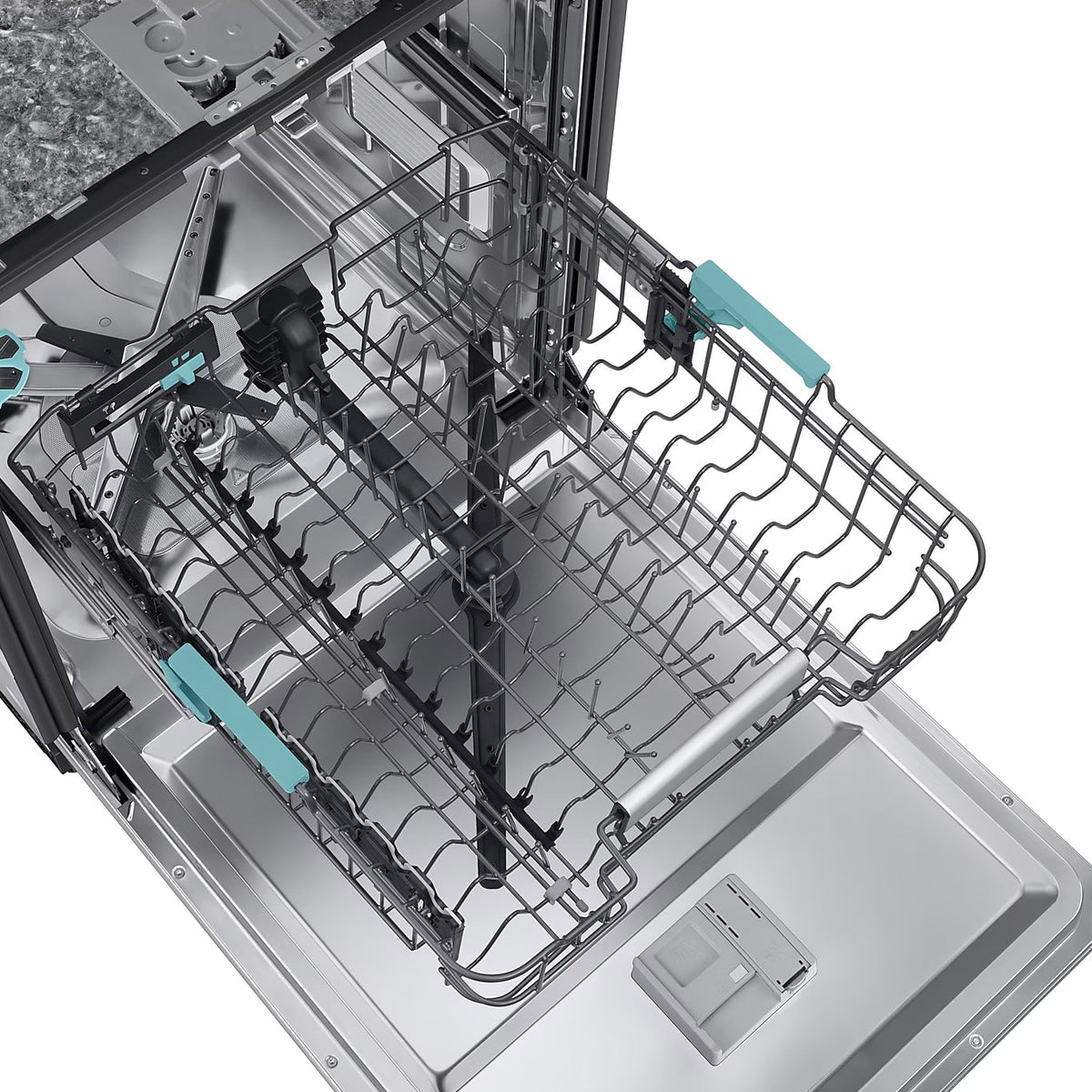 Lave-vaisselle intelligent encastrable 24 po, 38 dBA Inox 3 paniers avec AI Wash et StormWash+™ - Série Bespoke