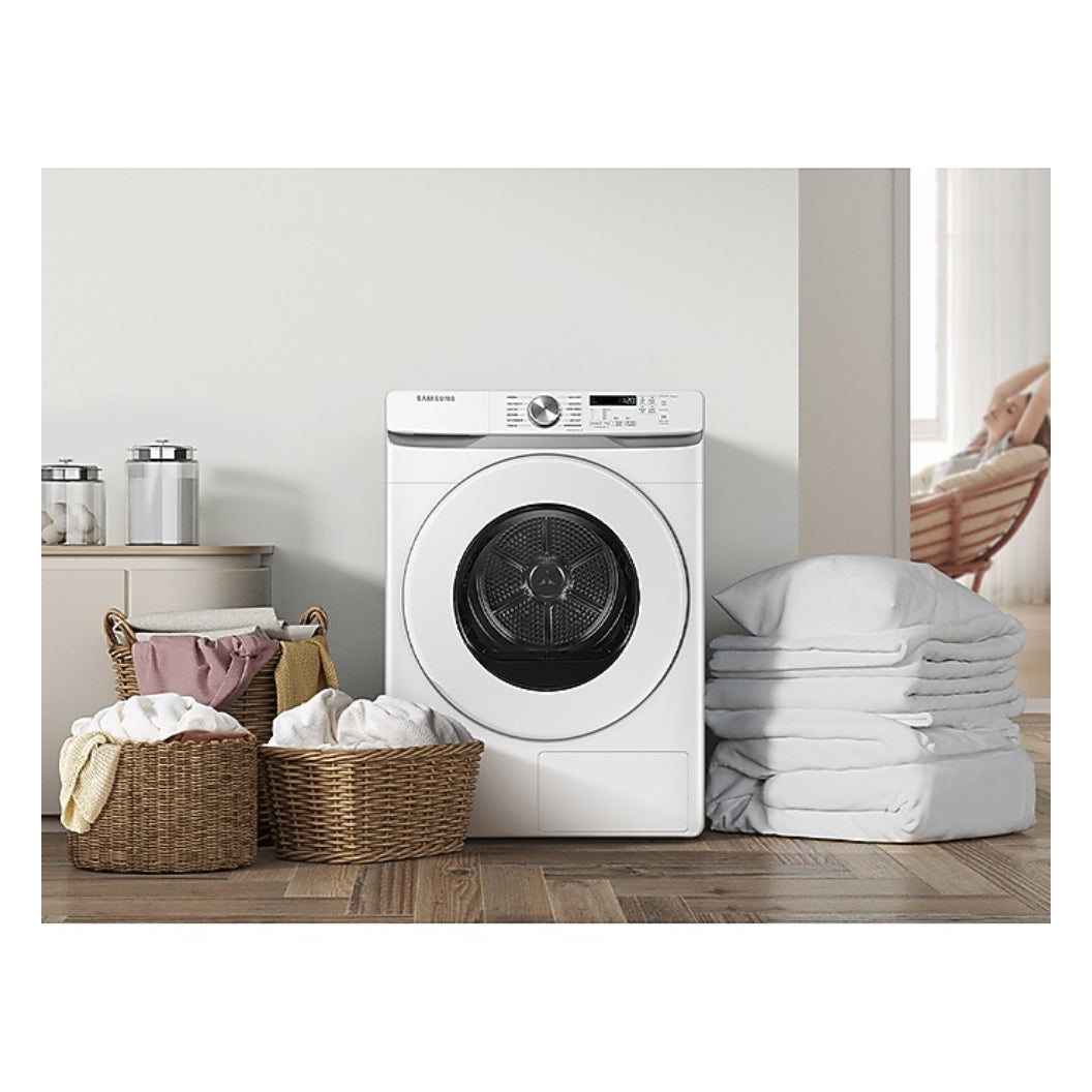 Sécheuse 28 po, 7,5 pi³ Blanc - Thermopompe hybride et Wi-Fi