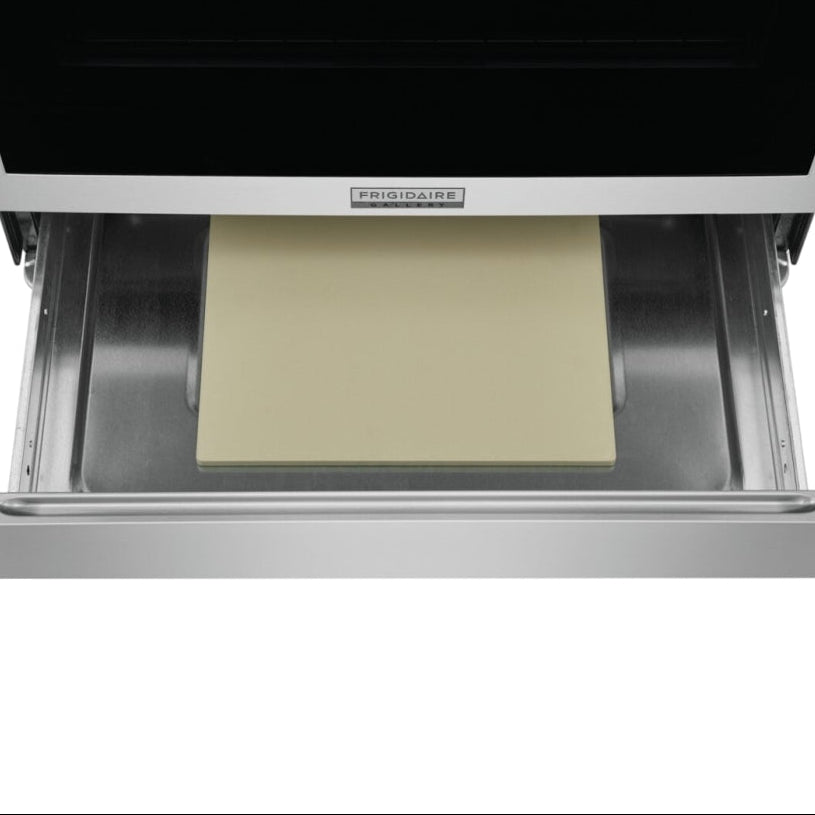 Cuisinière électrique encastrable 30 po, 6,2 pi³ Inox avec Cuisson sur pierre à pizza et Air Fry