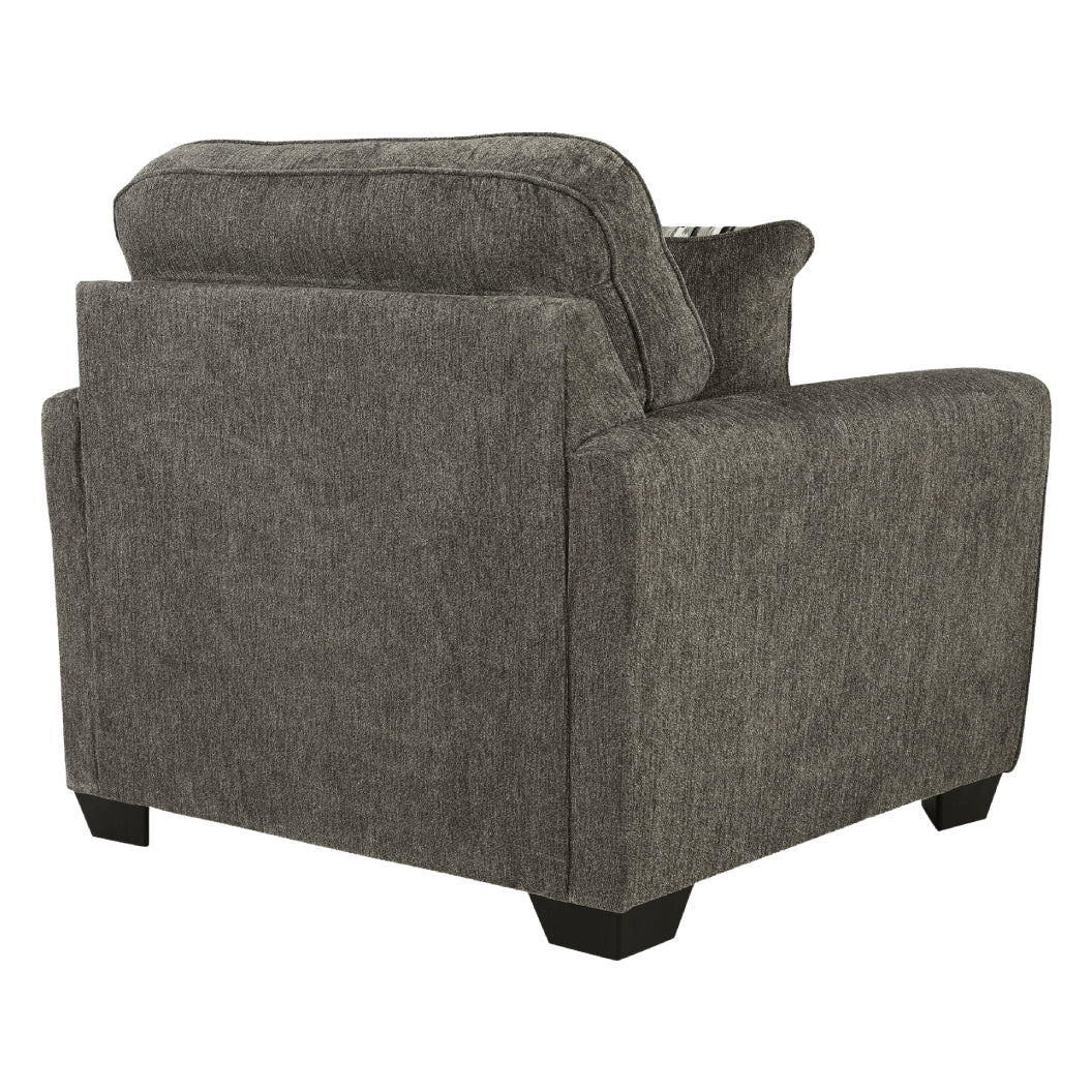 Fauteuil surdimensionné en tissu avec coussin - Olten