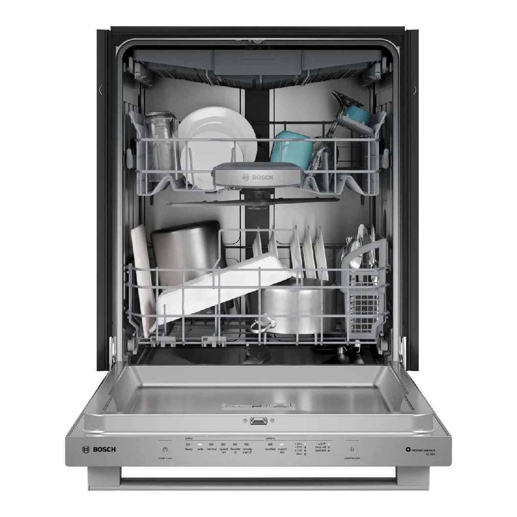 Lave-vaisselle encastrable 24 po, 42 dBA Inox - Série 800 avec Wi-Fi