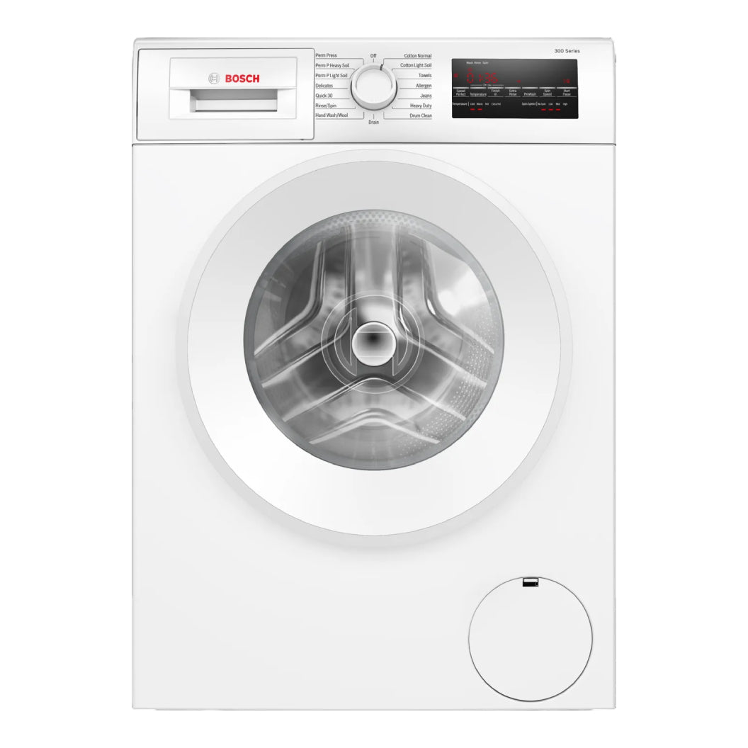 Laveuse à chargement frontal 24 po 2,2 pi³ Blanc compacte Série 300