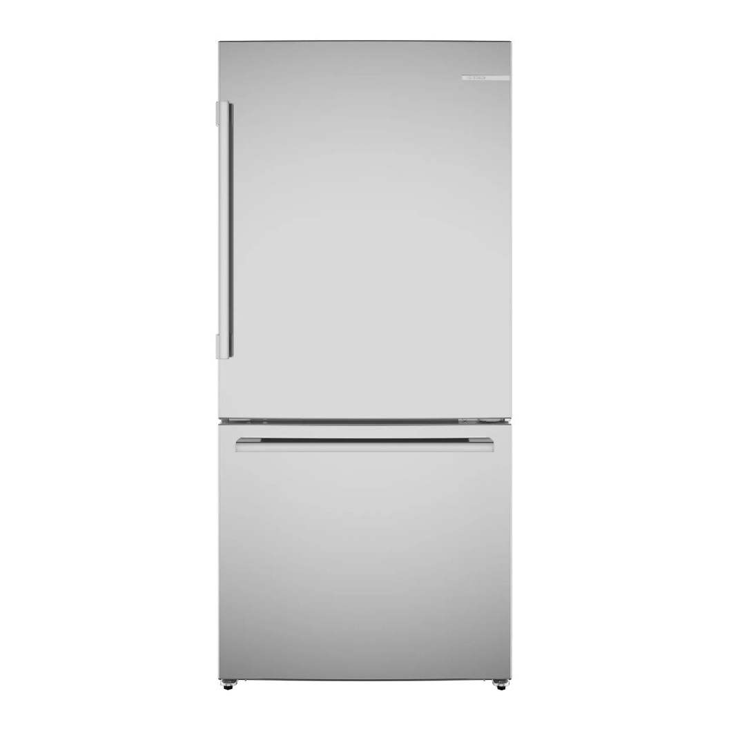Réfrigérateur encastrable à congélateur inférieur 33 po, 17,2 pi³ Inox - Série 100 avec machine à glaçons