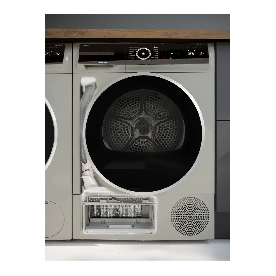 Sécheuse compacte 24 po, 4,0 pi³ Inox acier perlé - Série 800 avec Wi-Fi et 14 programmes