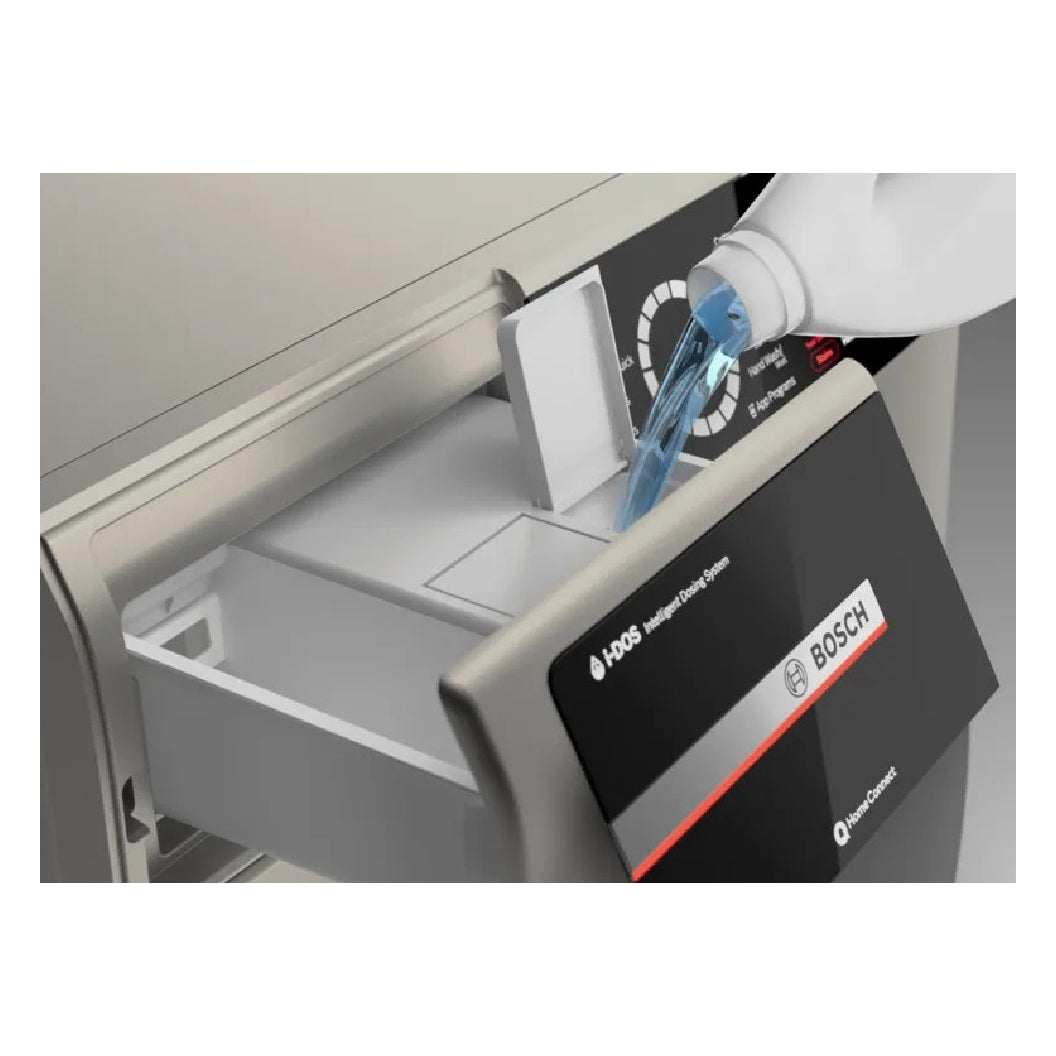 Laveuse compacte 24 po, 2,4 pi³ Acier perlé - Série 800 avec Wi-Fi et 13 cycles